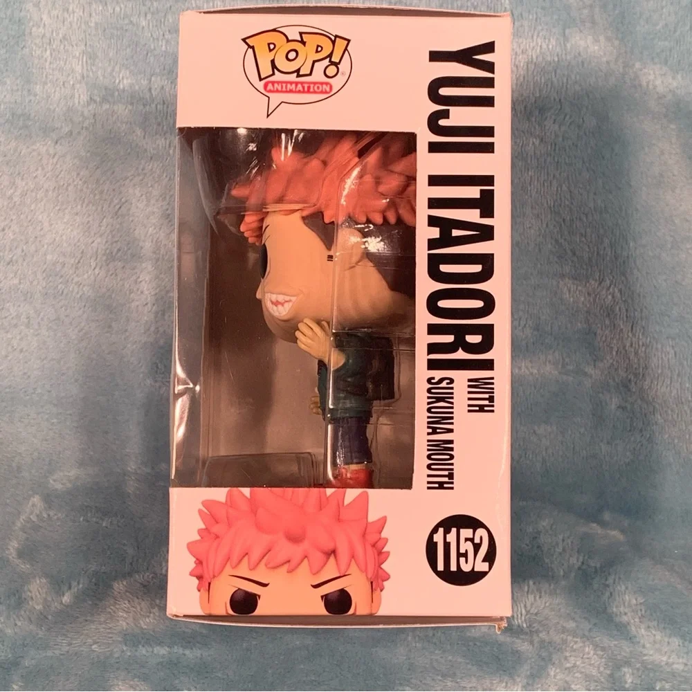 Funko POP Jujutsu Kaisen Yuji Itadori #1152 with Sukuna Mouth HT Expo Exclusive - Picture 3 of 7